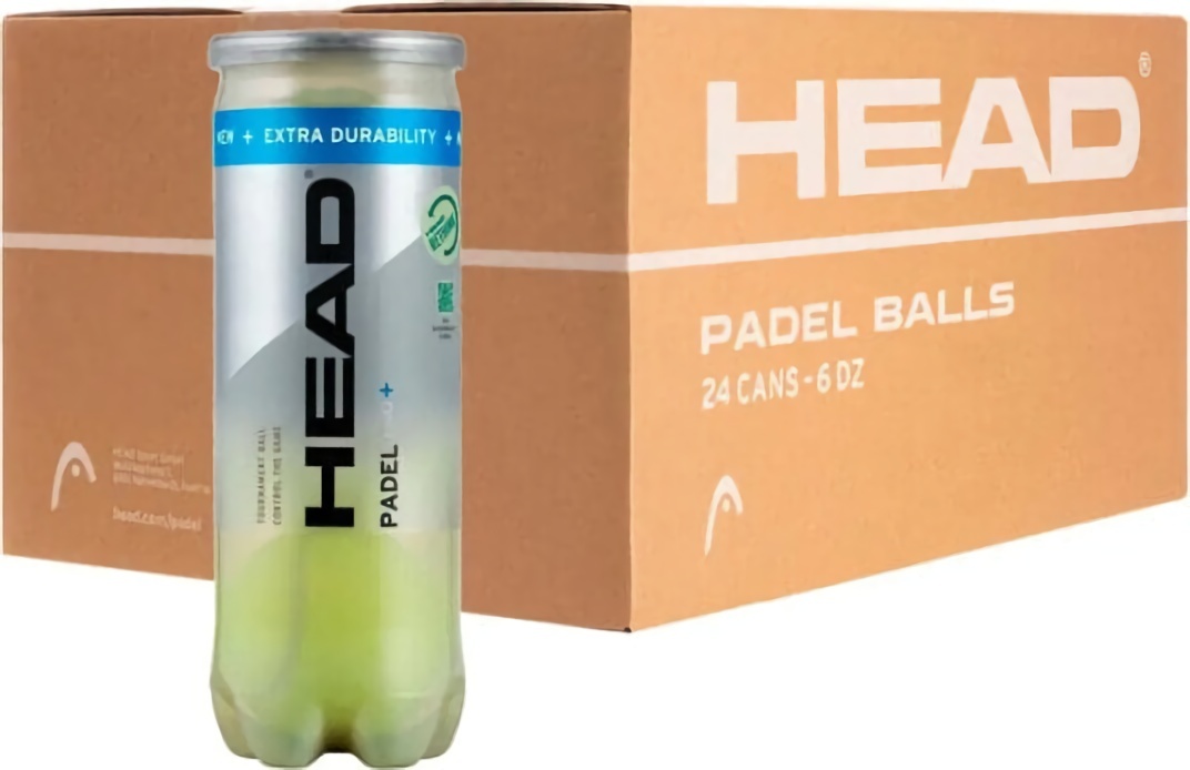 (EU) Мячи для падел тенниса Head Pro +, 24 банки (3 шт в банке)