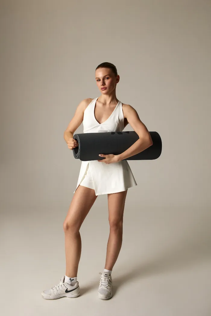 Платье женское Madaia Белый лебедь, Белое (S)