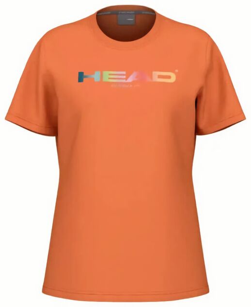 (EU) Футболка женская Head Rainbow, Оранжевая (M)
