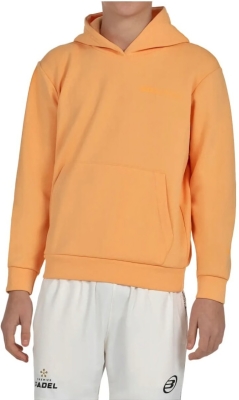 (EU) Толстовка для мальчиков Bullpadel Albier Junior Keep it Warm, с капюшоном, с карманом, Оранжевая (16 лет)