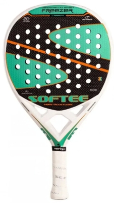 (EU) Ракетка для падел тенниса Softee Freezer Carbon 3K Green Sft