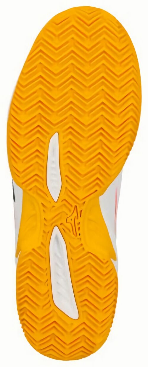 (EU) Кроссовки мужские Mizuno Break Shot 5 CC, 61GC2525 60, Белые/Розовый (р. 41)