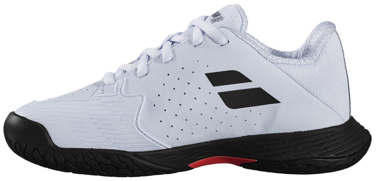 Кроссовки для мальчиков Babolat Propulse Junior 3 All Court, Белые/Чёрные (р. 35,5)