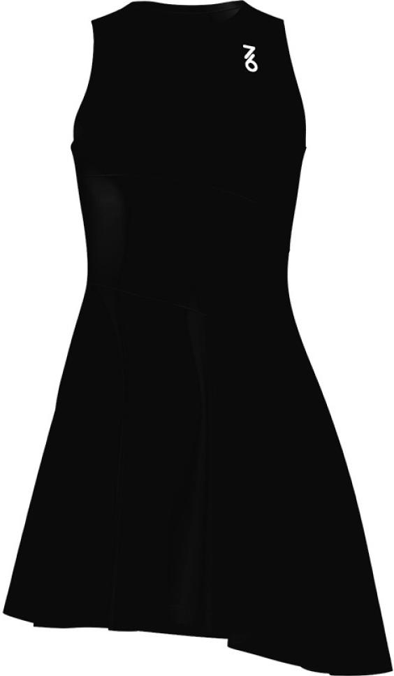 Платье женское 7/6 Nika Dress, Чёрное (2XS)