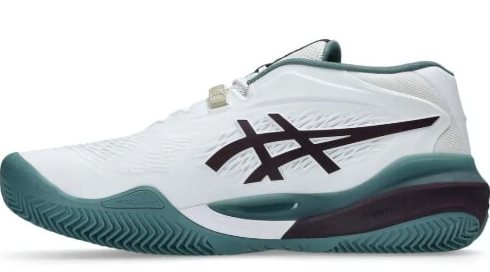 (EU) Кроссовки мужские Asics Gel-Resolution X Clay, Белые (р. 43.5)