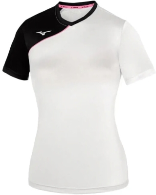 (EU) Футболка женская Mizuno Team Trad Soukyu, Белая (XL)