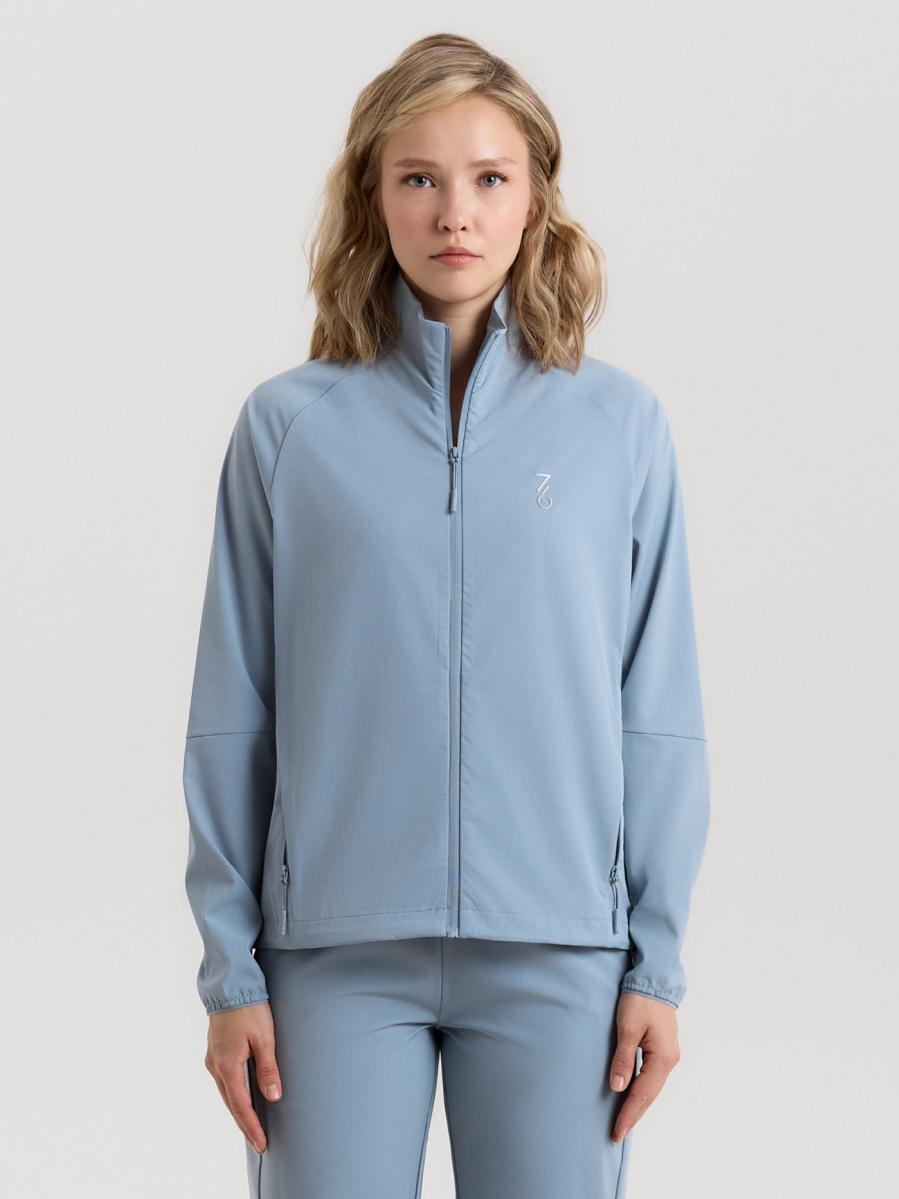 Кофта женская 7/6 Jackie Jacket Women - Arona, Голубая (XL)