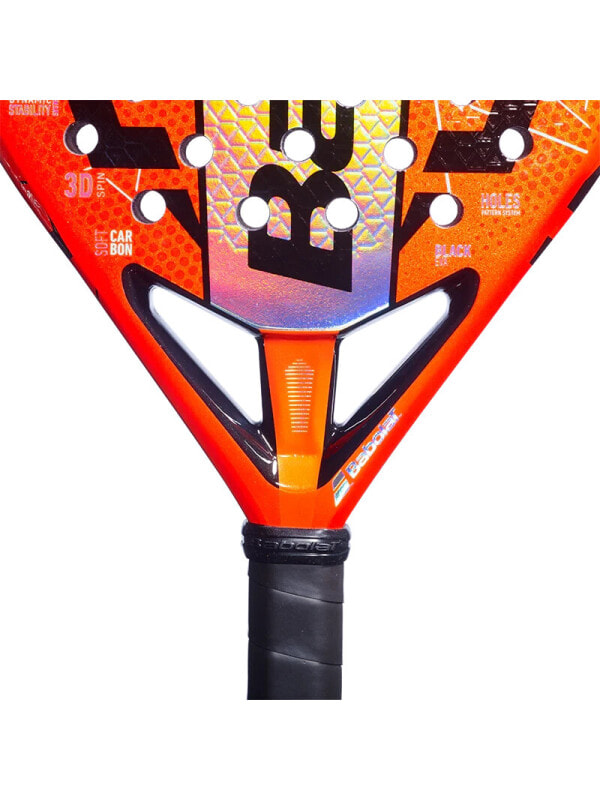 Ракетка для падел тенниса профессиональная Babolat Viper Soft Juan Lebron 3.0 150178-100-UNIQ