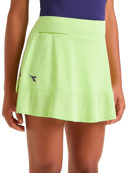 Юбка женская Diadora L. Core Skirt W, Лайм (XS)