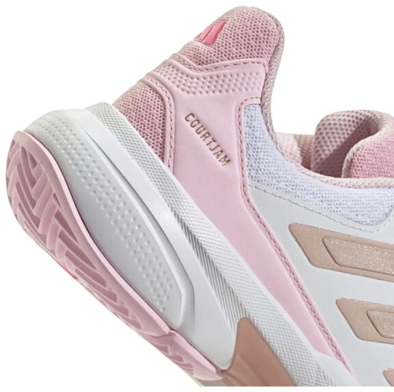 (EU) Кроссовки женские Adidas Courtjam Control 3, JP9739, Розовые (р. 41,5)