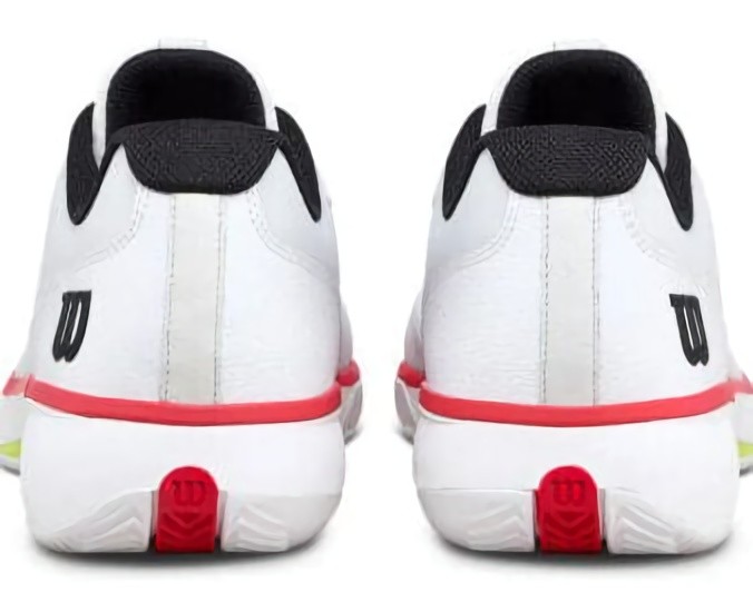 (EU) Кроссовки мужские Wilson Rush Lite 5 Clay White/Red Wrs339970, Белые (р. 43 1/3)