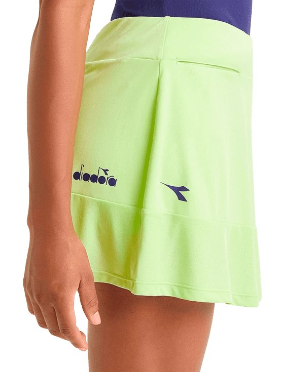 Юбка женская Diadora L. Core Skirt W, Лайм (XS)