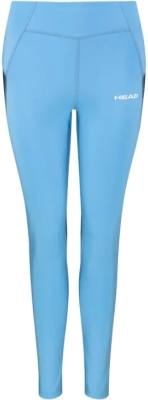 (EU) Леггинсы женские Head Tech Tights, с карманами для мячей, Голубые (M)