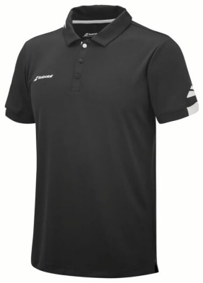(EU) Поло мужское Babolat Play, Чёрное (S)