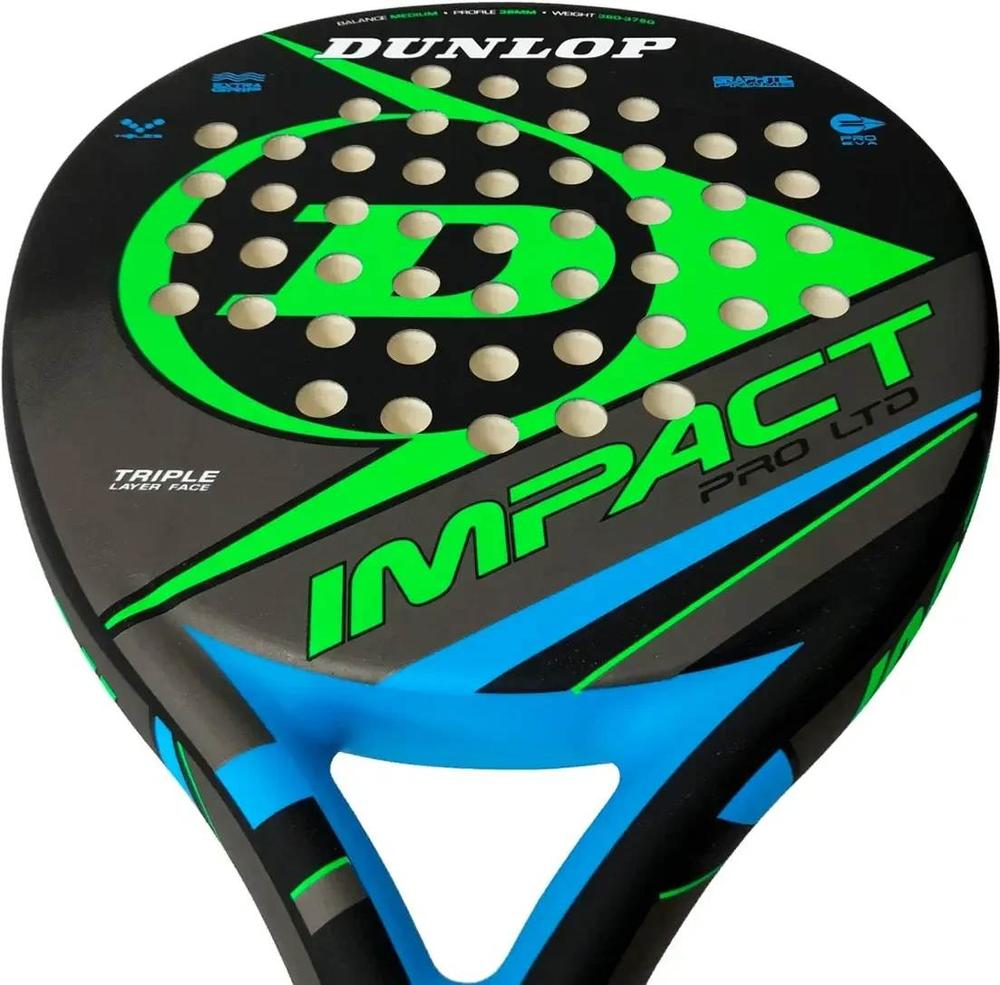 (EU) Ракетка для падел тенниса Dunlop Impact Pro Hl Green
