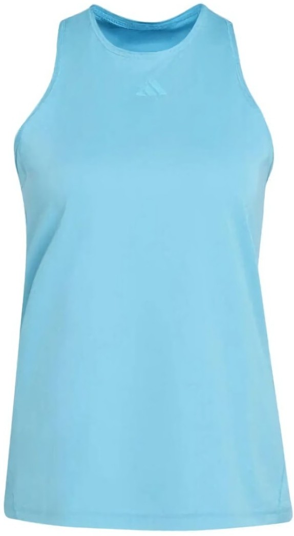 (EU) Майка женская Adidas Club Woman, с технологией AEROREADY, из переработанных материалов, Голубая (XL)