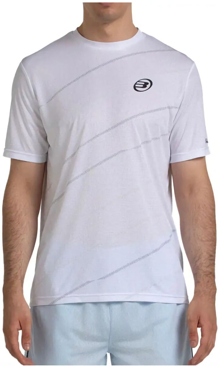 (EU) Футболка мужская Bullpadel CASINAS T-SHIRT, Белая (2XL)