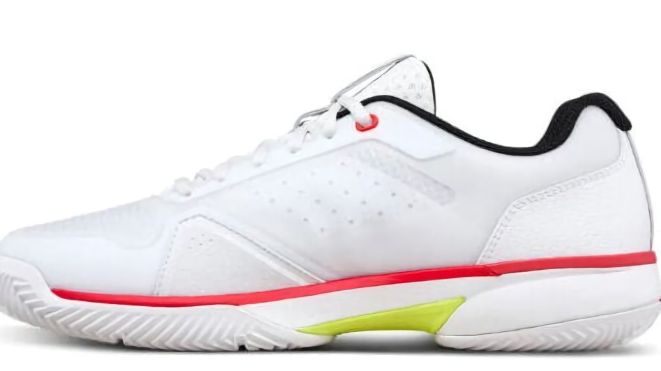 (EU) Кроссовки мужские Wilson Rush Lite 5 Clay White/Red Wrs339970, Белые (р. 43 1/3)