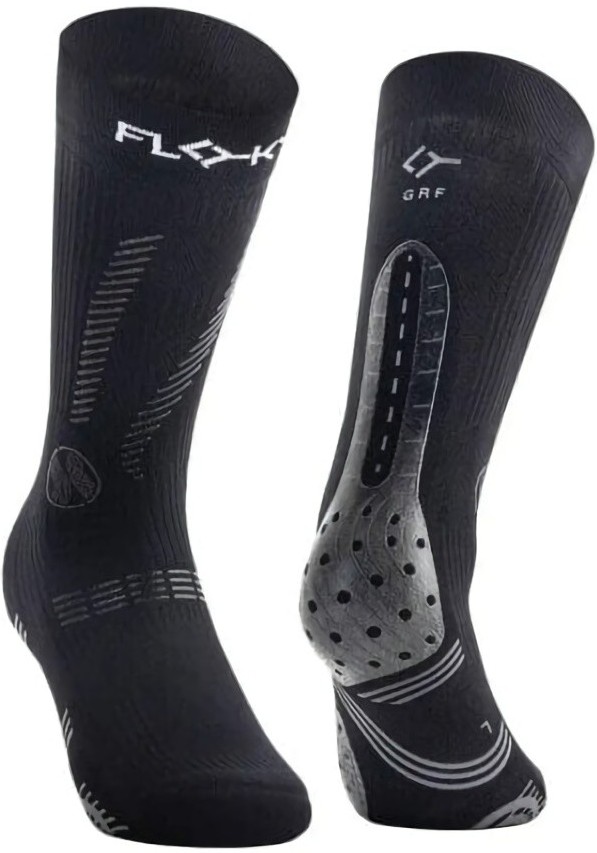 (EU) Носки унисекс Floky Multisport Medium GRF, с защитой от вибраций, для восстановления мышц, Чёрные (XS/S)