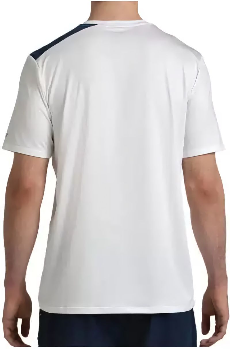 (EU) Футболка мужская Bullpadel Motril, Белая (XL)