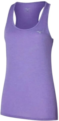 (EU) Майка женская Mizuno Impulse Core, Фиолетовая (XL)