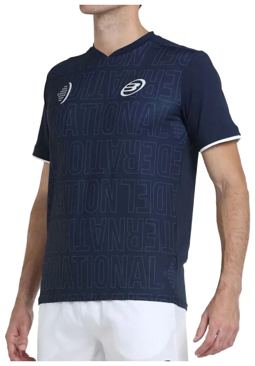 (EU) Футболка мужская Bullpadel Ereis, Синяя (S)