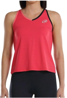 (EU) Майка женская Bullpadel Uncia, Розовая (XL)