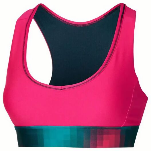 (EU) Бюстгальтер женский Mizuno Frontier, Розовый (XL)