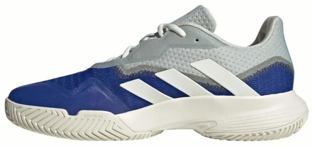 (EU) Кроссовки мужские Adidas Courtjam Control, ID1536, Бело-Синие (р. 41,5)