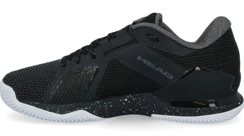 (EU) Кроссовки мужские Head Sprint Pro 4.0 Sf Clay 273115 Bkwh Black, Чёрные (р. 44)