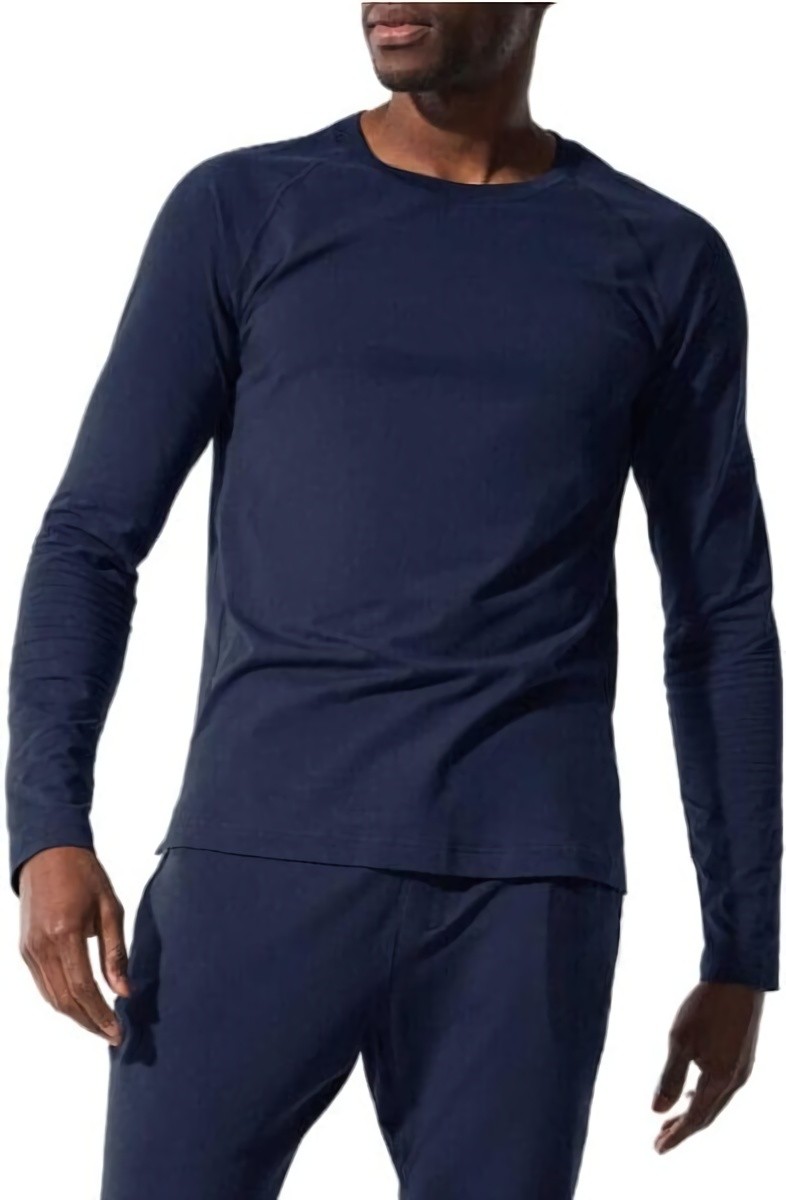 (CN) Футболка спортивная мужская Alo Yoga Vapor, Синяя (M)