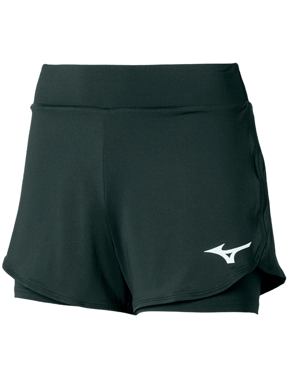 Шорты женские Mizuno Flex Short W, Чёрные (S)