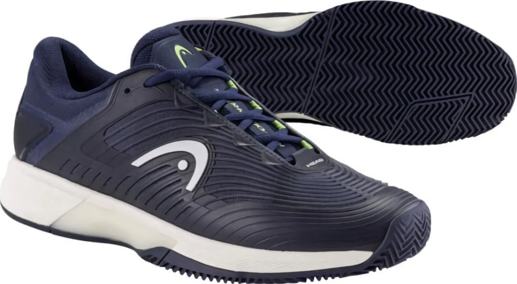 (EU) Кроссовки мужские Head Revolt Pro 4.5 Clay 273235 Nvli Navy Blue, Синие (р. 40.5)