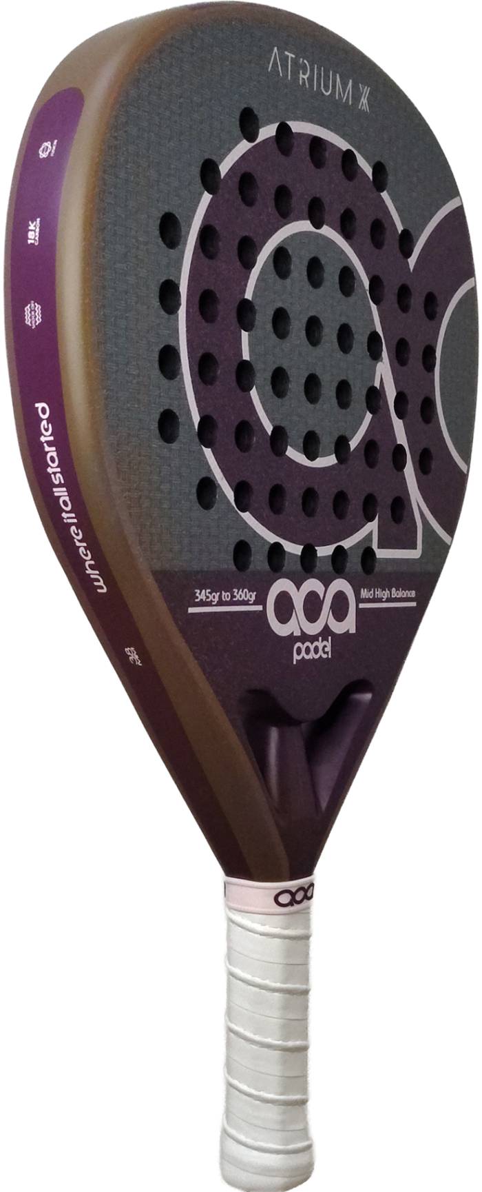 Ракетка для падел тенниса Aca Padel Atrium XX 2026