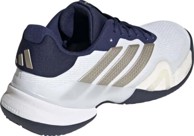(EU) Кроссовки мужские Adidas Barricade 14 Clay White/Dark Blue Js4113, Белые (р. 40)