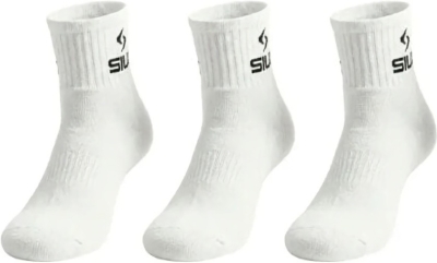 (EU) Носки унисекс Siux Basic 3-Pack, Белые (L)