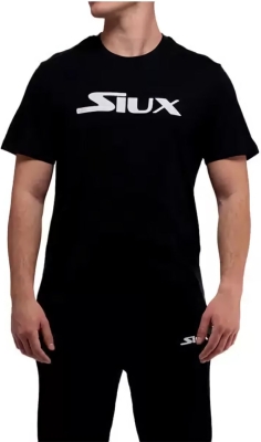 (EU) Футболка мужская Siux Cotton, Чёрная (2XL)