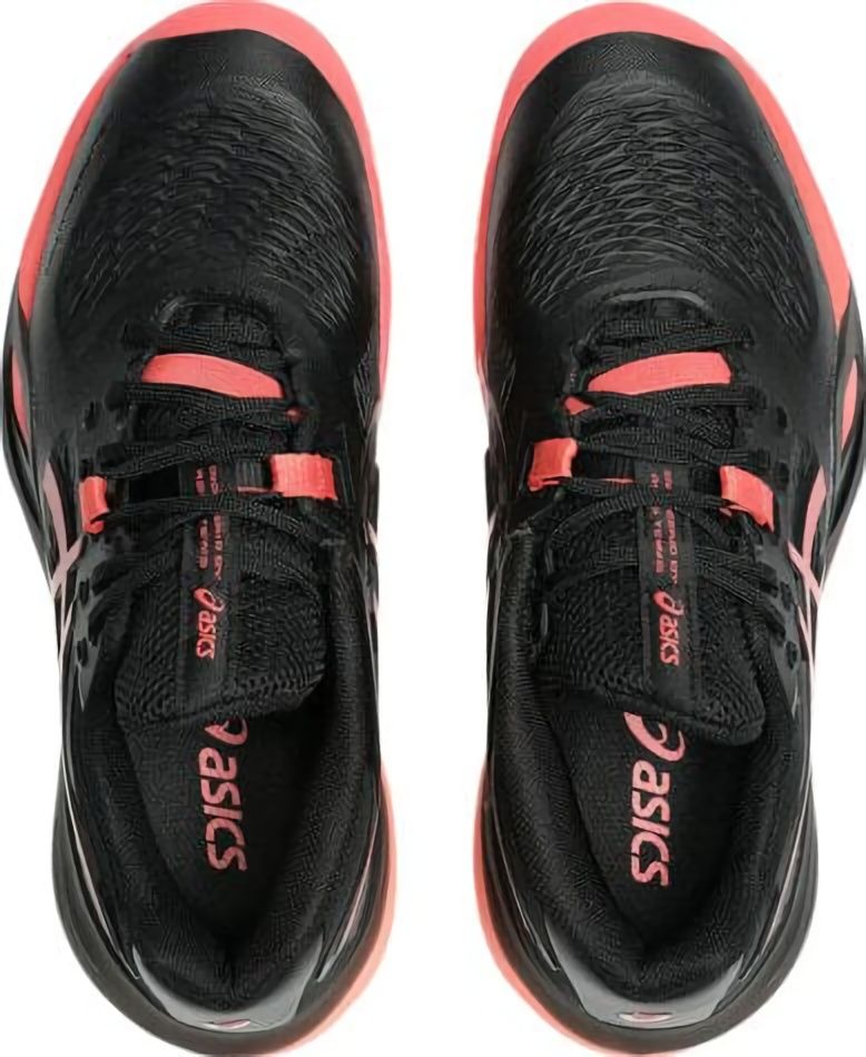 (EU) Кроссовки женские Asics Gel-Resolution X Clay Black Women 1042A277, Чёрные (р. 40)