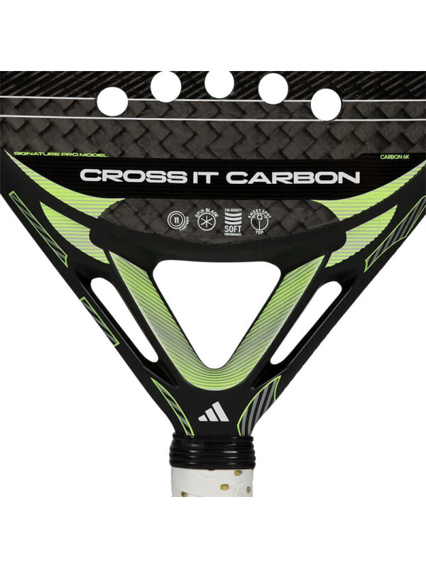 Ракетка для падел-тенниса профессиональная Adidas Crossit Carbon 2026
