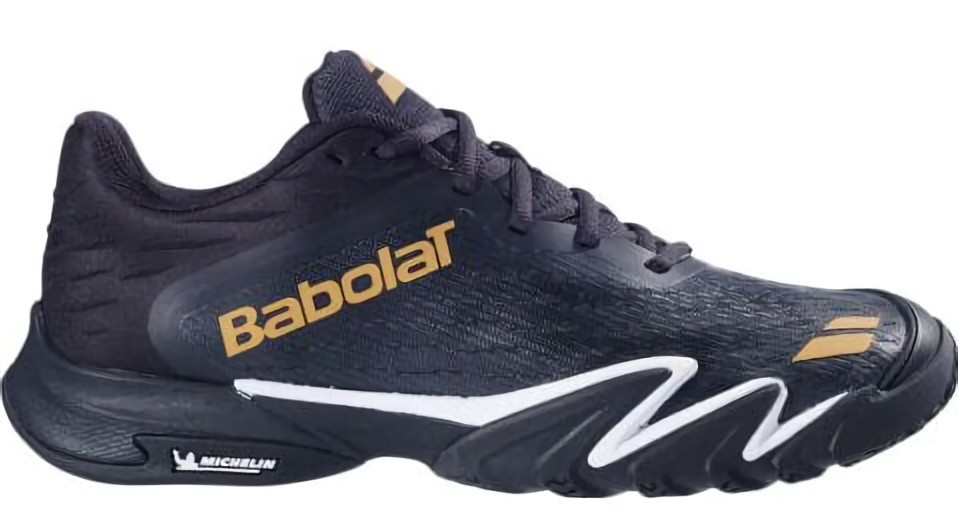 (EU) Кроссовки мужские Babolat Permura 3 Black 3A0S26B752, Чёрные (р. 44.5)