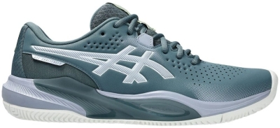 Кроссовки мужские Asics GEL-CHALLENGER 15 CLAY, Голубые/Белые, для грунтовых кортов (р. 30,5)