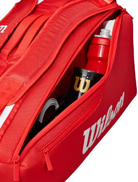 Сумка Wilson для тенниса Super Tour 6R 2025, Красная