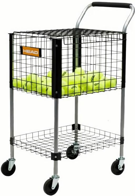(EU) Корзина для мячей Head, 287362, Черная