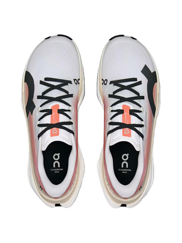 On Cloudboom Max Running Shoes Men's White Black