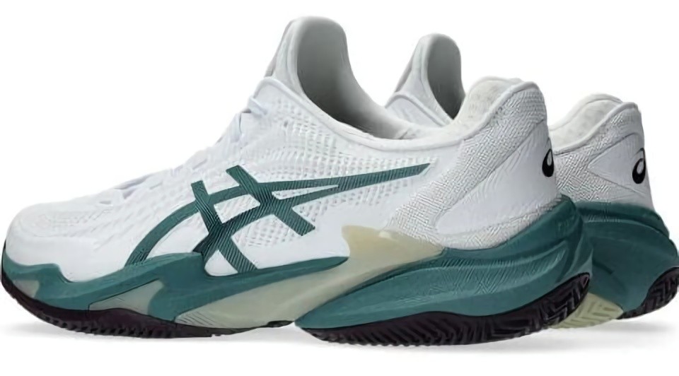 (EU) Кроссовки мужские Asics Court Ff 3 Clay, Белые (р. 40.5)
