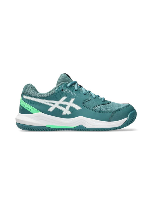 (EU) Кроссовки женские Asics Gel-Dedicate 8 Padel Gs Green Junior 1044A064, Зелёные (р. 39.5)