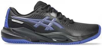 Кроссовки мужские Asics Gel-Challenger 15 Clay, Чёрные/Синие (р. 39)