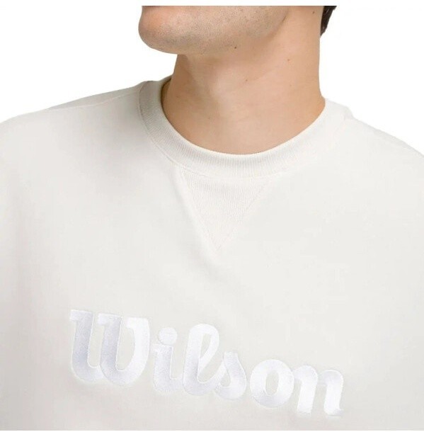 (EU) Толстовка мужская Wilson Parkside Crew, Бежевая (2XL)
