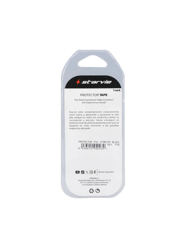 Защита для ракетки падел тенниса StarVie Protector PVC Black