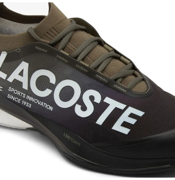 (EU) Кроссовки мужские Lacoste, 50SMA0011, Черные/Коричневые (р. 46,5)